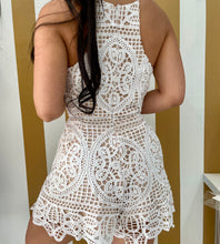 Load image into Gallery viewer, White Lace Romper
