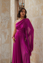 Load image into Gallery viewer, Mindy Magenta Formal Dress
