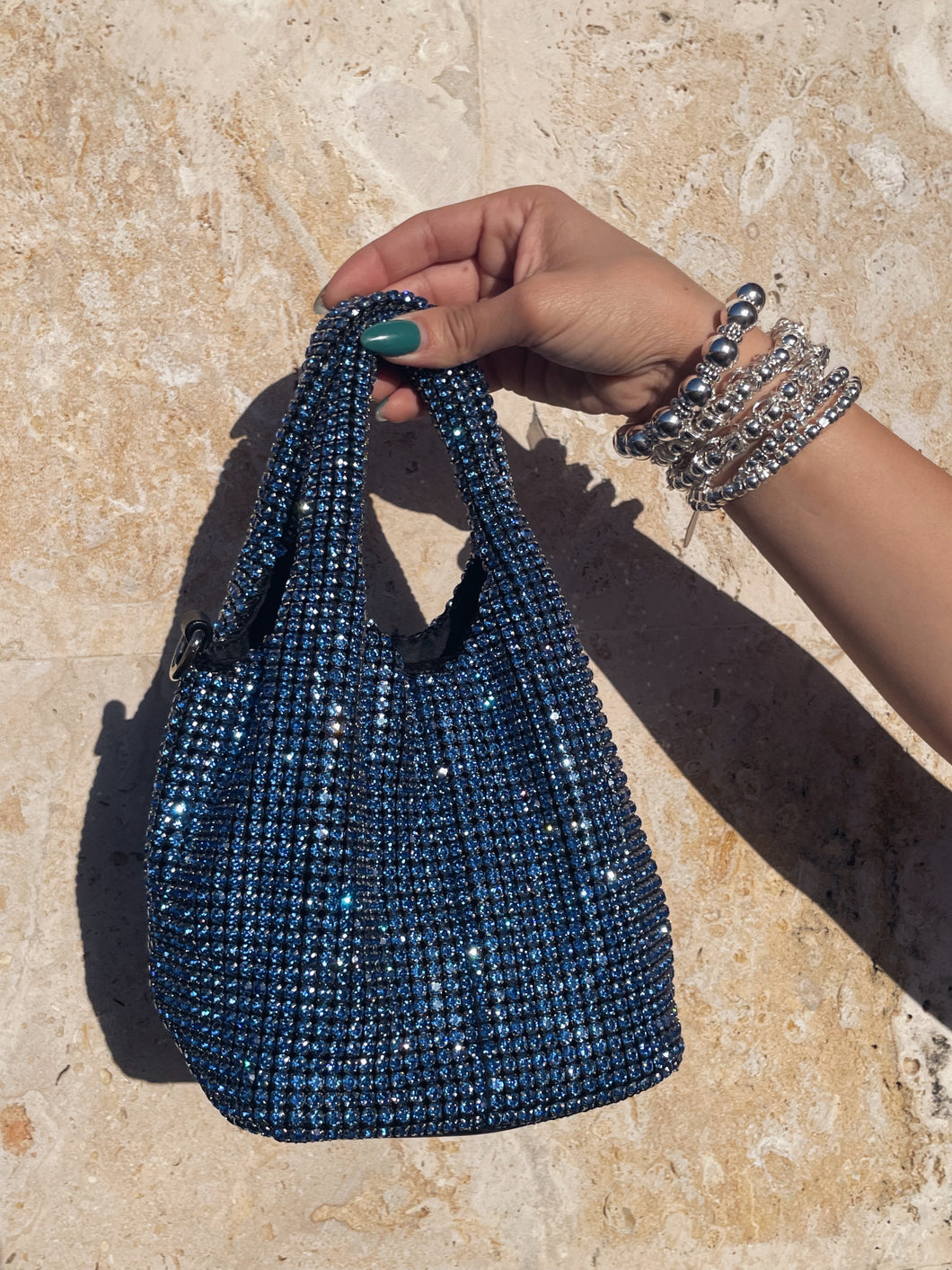 Blue Sparkle Bag