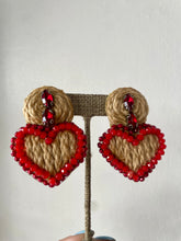 Load image into Gallery viewer, heart earrings
