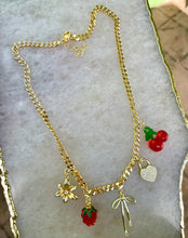 Load image into Gallery viewer, GM CHARM NECKLACE (24k)
