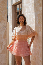 Load image into Gallery viewer, Amaia Ruffle Tri-color Dress
