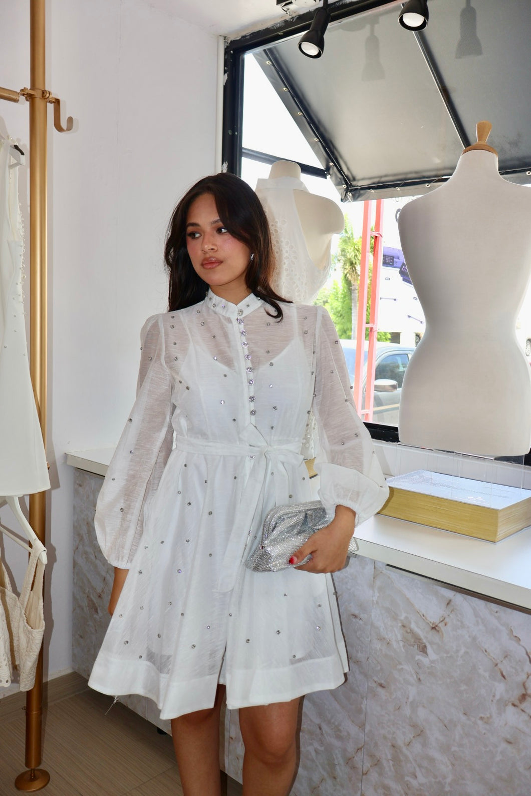 Blair White Dress