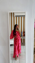 Load image into Gallery viewer, Hot Pink Printed Jumpsuit
