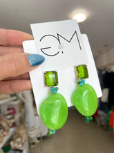 Load image into Gallery viewer, Green Must Have Earrings
