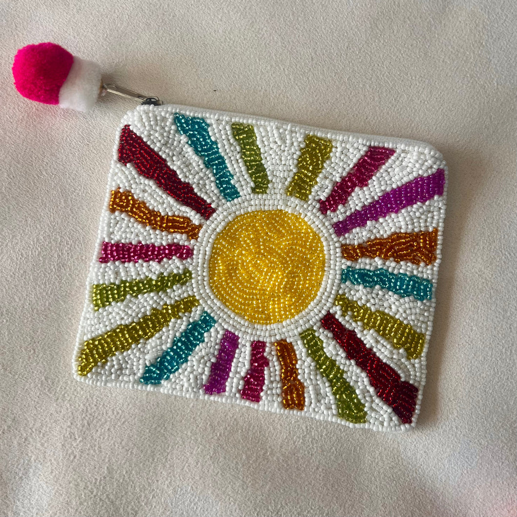 Beaded Sun Mini Purse 👛