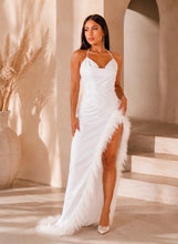 Load image into Gallery viewer, Celine Feather Dress
