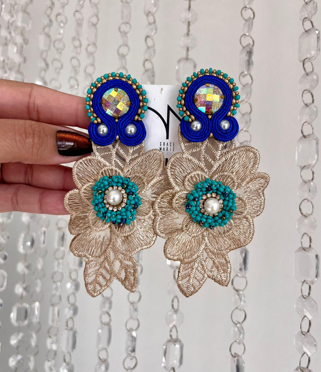 Flower Handmade Earrings