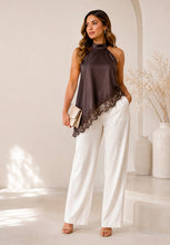Load image into Gallery viewer, Chocolate Satin Top
