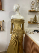 Load image into Gallery viewer, beginning to shine dress ( DORADO OSCURO)
