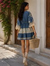 Load image into Gallery viewer, Santorini Denim Dress
