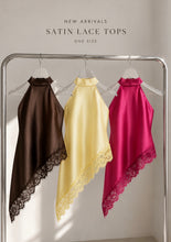 Load image into Gallery viewer, Chocolate Satin Top
