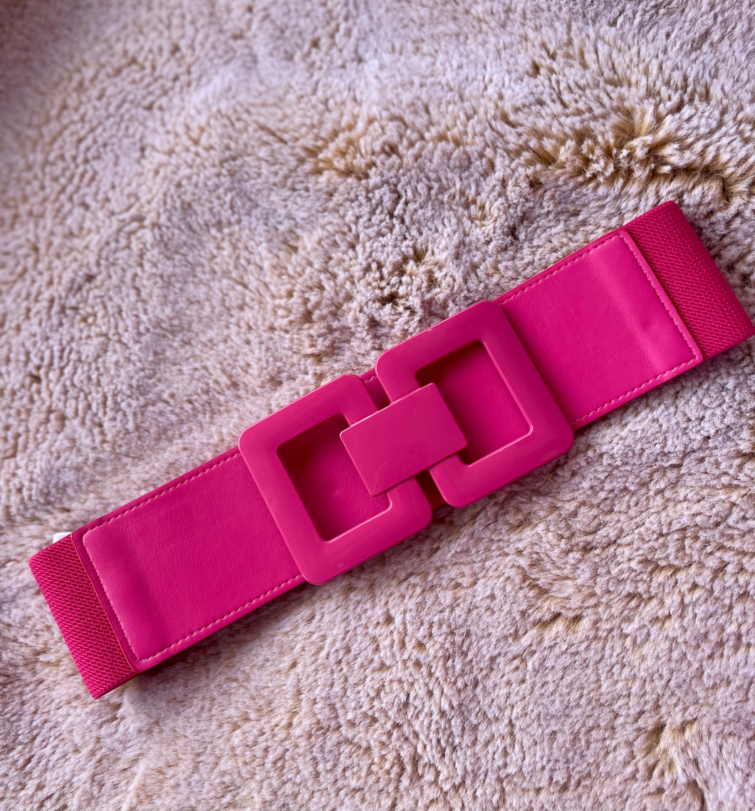 Pink One Size Belt