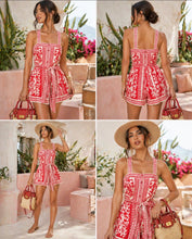 Load image into Gallery viewer, Capri Rouge Romper

