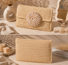 Load image into Gallery viewer, Flamingo Bay Clutch Bag 🐚
