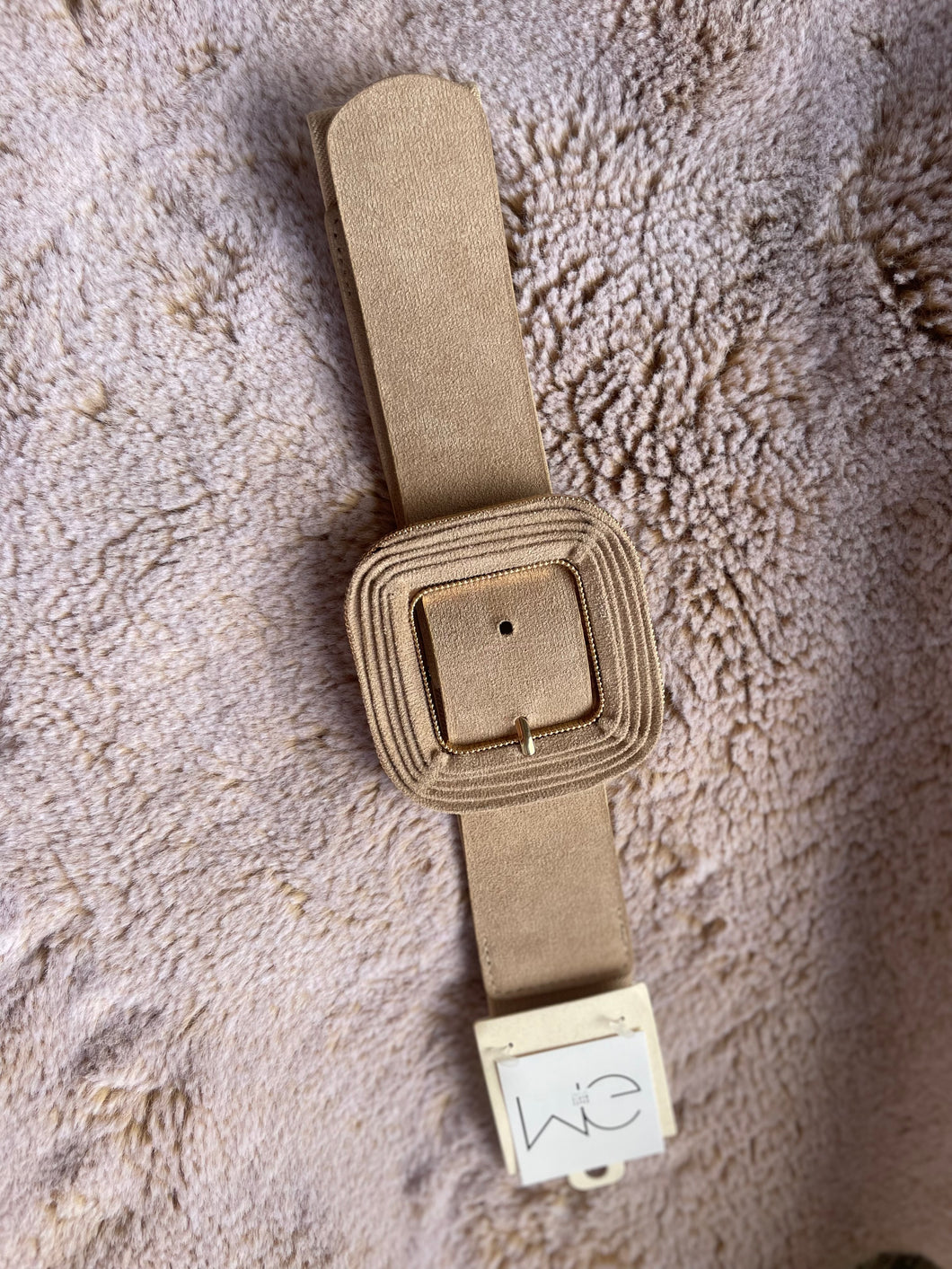 Taupe Square Belt