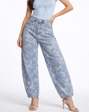 Load image into Gallery viewer, Paisley Bloom Balloon Jean (stretch jean)
