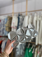 Load image into Gallery viewer, Sussy Silver Clutch Bag
