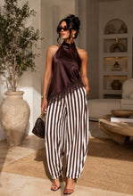 Load image into Gallery viewer, Saint Tropez Stripe Pants ✨🤎
