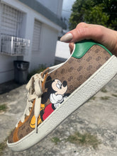 Load image into Gallery viewer, Pre- Owned 👟 Gucci Ace x Disney Sneakers ( good condition)
