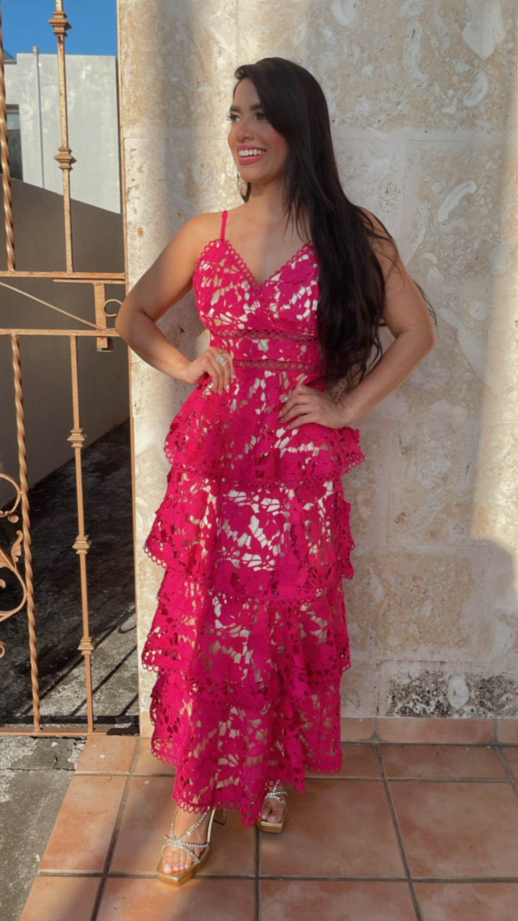 Verona Pink Dress