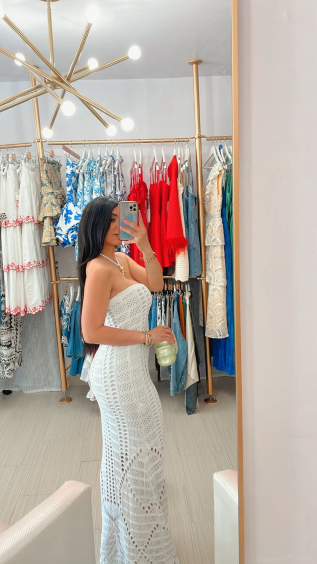 Romana White Dress