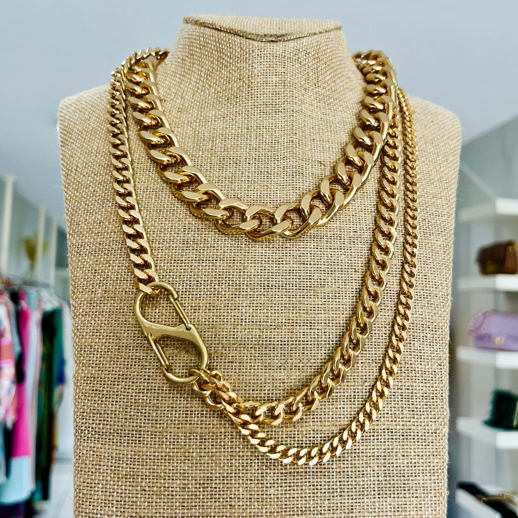 Gold Chunky Necklace