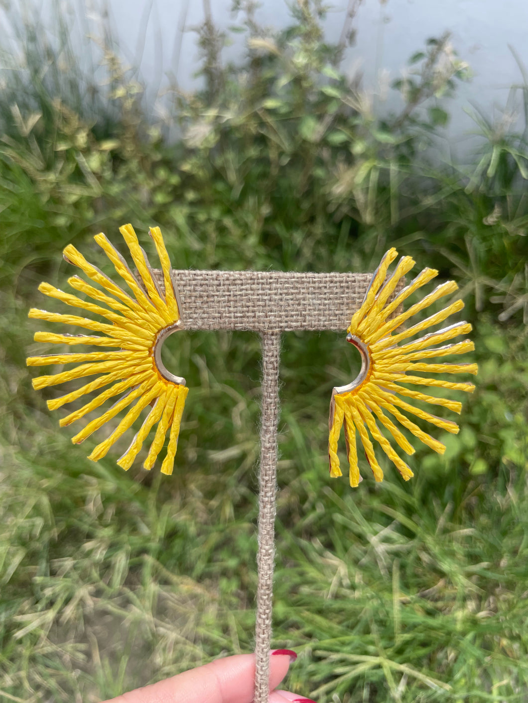 Rayo de sol earrings