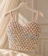 Load image into Gallery viewer, Pearl Bustier Top
