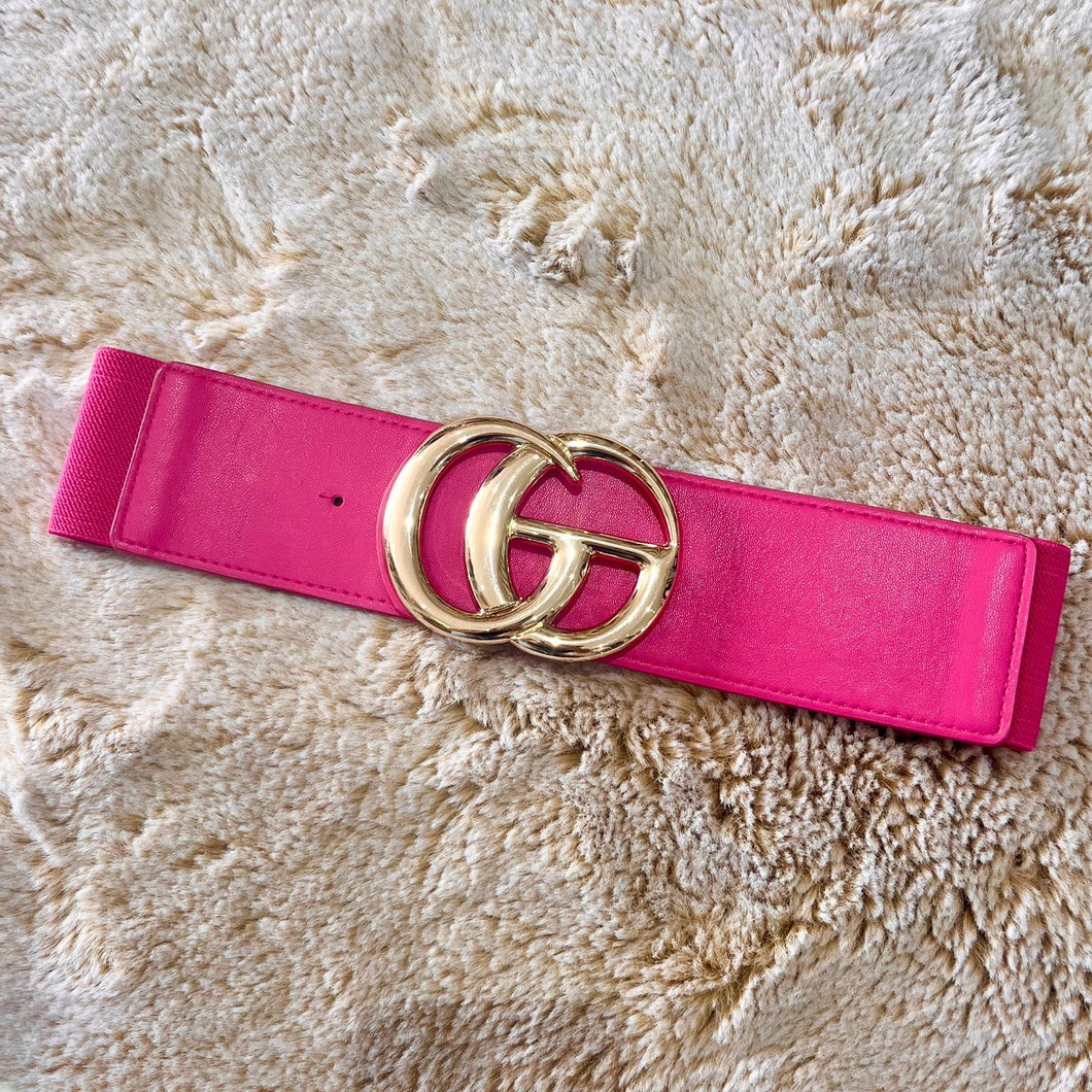 GG pink Belt