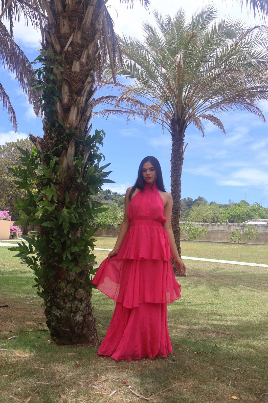 Kirsten Pink Maxi Dress