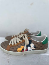 Load image into Gallery viewer, Pre- Owned 👟 Gucci Ace x Disney Sneakers ( good condition)
