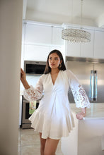 Load image into Gallery viewer, Kasey White Mini Dress
