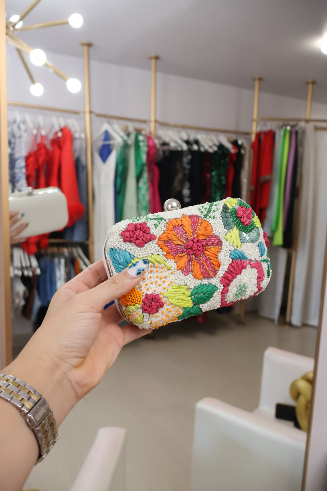 Beaded Bag Clutch