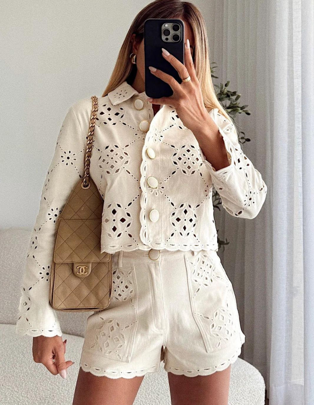 Amara Set - beige color