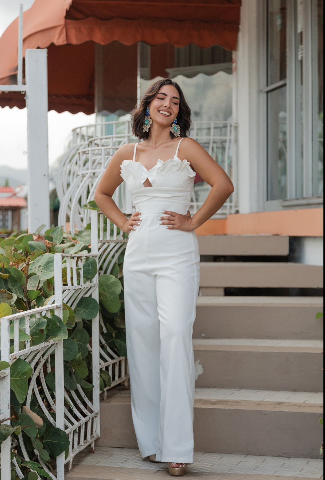 Seashell White Jumpsuit