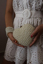 Load image into Gallery viewer, Pearl Heart Bag
