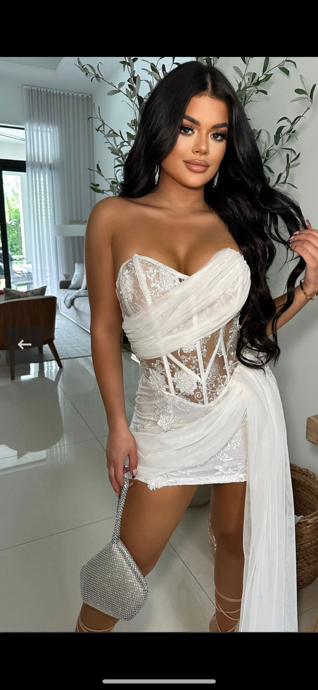 White Lace Dress