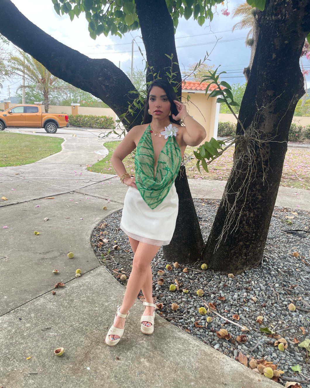 White Skirt