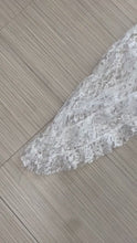 Load and play video in Gallery viewer, Denim Lace Skort
